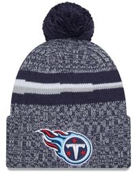 KTZ - Big Boys And Girls Tennessee Titans 2023 Sideline Cuffed Pom - Lyst