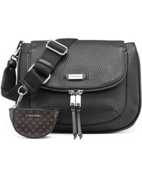 Calvin Klein - Zulle Flap Organizational Messenger - Lyst