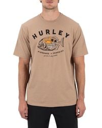 Hurley - Piranhas Short-sleeve Crewneck T-shirt - Lyst