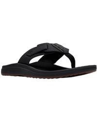 Clarks - Cloudsteppers Riptape Breeze Sandals - Lyst