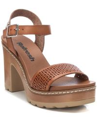 Xti - Casual Heeled Platform Sandals By - Lyst
