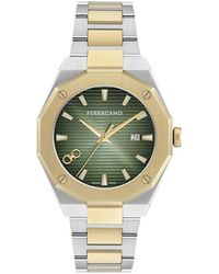 Ferragamo - Edge Stainless Steel Bracelet Watch 40mm - Lyst