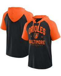 Fanatics - Baltimore Orioles Prime Raglan Short Sleeve Hoodie T-shirt - Lyst