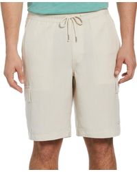 Cubavera - Linen Blend Pull-on Cargo Short - Lyst