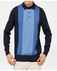 Ben Sherman - Block Stripe Polo Shirt - Lyst