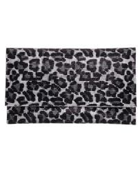 Nina - Leopard Print All Over Crystal Envelope Clutch - Lyst