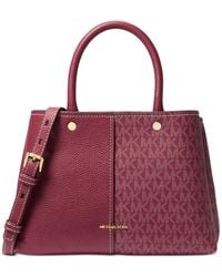 Michael Kors - Michael Flora Medium Satchel - Lyst