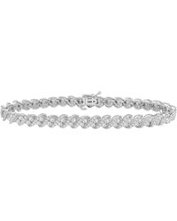 Macy's - Diamond Link Bracelet (3 Ct. T.w. - Lyst