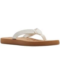 Roxy - Deeliah Iii Flat Sandals - Lyst