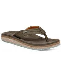 Sanuk - M Tiderush Flip Flop Sandals - Lyst