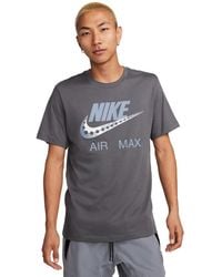 Nike - Sportswear Athletic-fit Air Max Logo Graphic T-shirt - Lyst