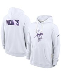 Nike - Minnesota Vikings Sideline Alt 2 Tight Coverage Performance Pullover Hoodie - Lyst