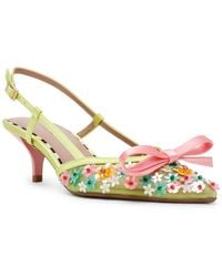 Betsey Johnson - Sadyy Ditzy Floral Slingback Pumps - Lyst