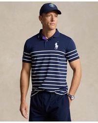 Polo Ralph Lauren - Wimbledon 2024 Striped Polo Shirt - Lyst