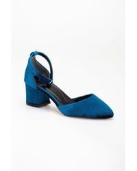 Forever & Always Shoes - Marcelle Low Block Heel Pumps - Lyst