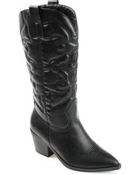 Journee Collection - Chantry Pull On Boots - Lyst