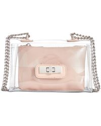 steve madden daylin clear satchel