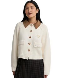Barbour - Alverstone Button-front Knit Jacket - Lyst