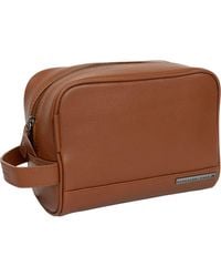 Boarding Pass - The Hey Handsome Pebble Grain Genuine Leather Toiletry Dopp Kit - Lyst