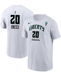 Nike - Sabrina Ionescu New York Liberty Heroine Edition Name Number T-shirt - Lyst