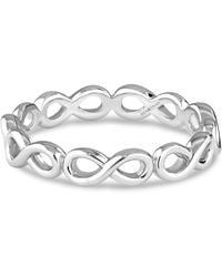 DEVATA - Infinity Eternity Ring - Lyst
