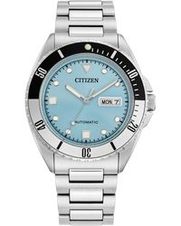 Citizen - Automatic Sport Luxury Stainless Steel Bracelet Watch 42mm - Lyst