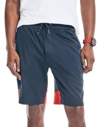 Nautica - Competition Classic Fit Colorblocked Performance 9" Shorts - Lyst