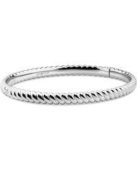 DEVATA - Twisted Rope Bangle Bracelet - Lyst