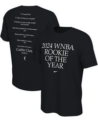 Nike - And Caitlin Clark Indiana Fever 2024 Wnba Rookie Of The Year T-shirt - Lyst