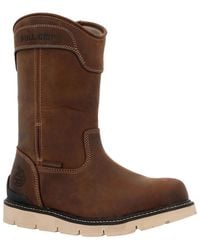 Georgia Boot - Carbon Flex Wedge 11" Pull On Waterproof Work Boot - Lyst