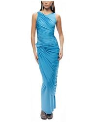 Nocturne - Draped Sleeveless Maxi Dress - Lyst