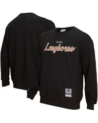 Mitchell & Ness - Texas Longhorns Elite Script Pullover Sweatshirt - Lyst