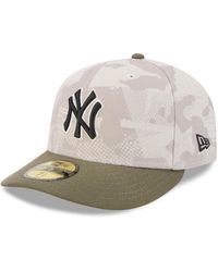 KTZ - Light Beige/olive New York Yankees 2025 Armed Forces Day 59fifty Fitted Hat - Lyst