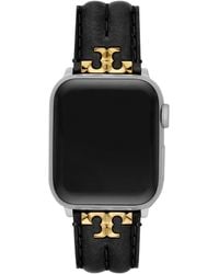 Tory Burch - Kira Leather Apple Watch Band - Lyst