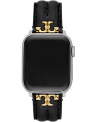 Tory Burch - Kira Leather Apple Watch Band - Lyst