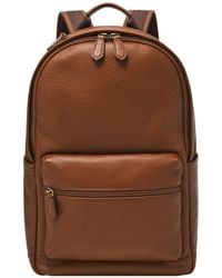 Fossil - 20" Strap Buckner Backpack Messengers - Lyst
