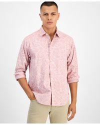 Tommy Bahama - Feather Skies Cotton Chambray Shirt - Lyst