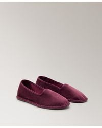 Mango - Velour Shoes - Lyst