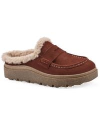 White Mountain - Vayva Platform Mule Clogs - Lyst