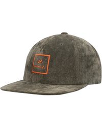 RVCA - Freeman Snapback Hat - Lyst