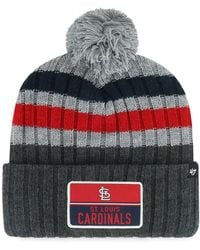 '47 - St. Louis Cardinals Stack Cuffed Knit Hat - Lyst