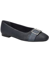 Easy Street - Keely Square Toe Ballet Flats - Lyst
