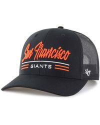 '47 - San Francisco Giants Garner Trucker Adjustable Hat - Lyst