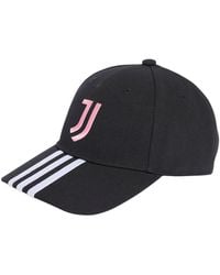 adidas - And Juventus 3-stripe Dad Adjustable Hat - Lyst