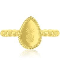 Roxy - Waterproof Yellow Pineapple Beads Ring - Lyst