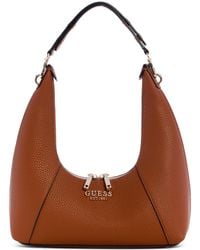 Guess - Calista Top Zip Small Shoulder Bag - Lyst