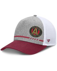 Fanatics - Atlanta United Fc Low Block Trucker Adjustable Hat - Lyst
