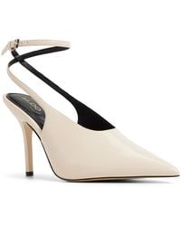 ALDO - Lisandre High-vamp Ankle-wrap Heeled Pumps - Lyst