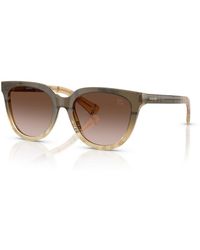 Burberry - Round Sunglasses - Lyst