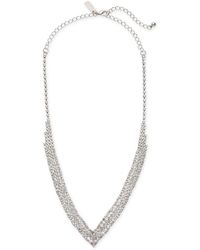 INC International Concepts - Tone Crystal Pave Choker Necklace - Lyst